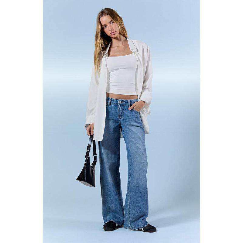 Women's Casey Low Rise Baggy Jeans